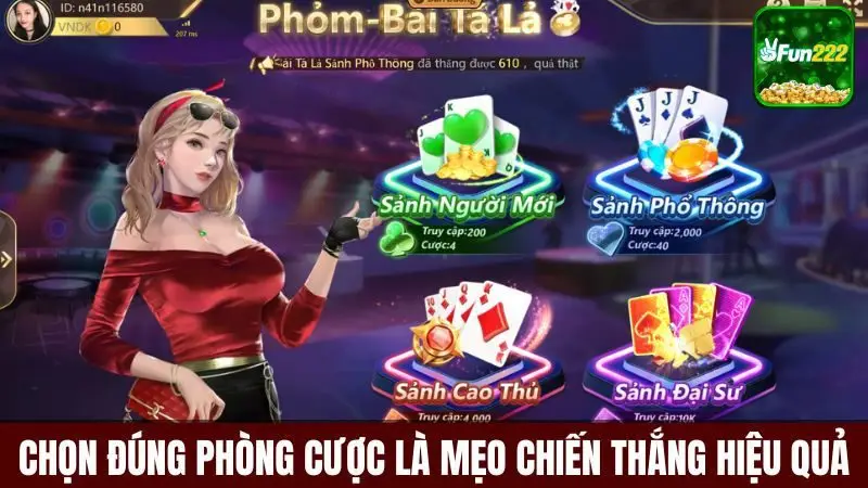 Hiểu rõ luật và chọn bàn cược phù hợp là bí quyết thắng game