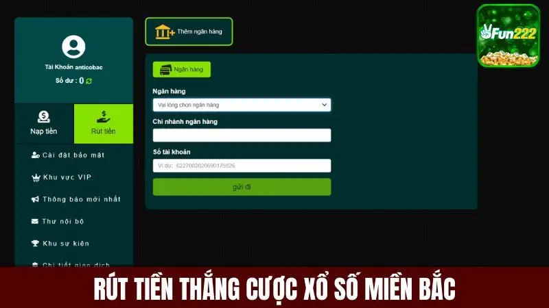 Fun222 cổng game chơi xổ số trực tuyến uy tín
